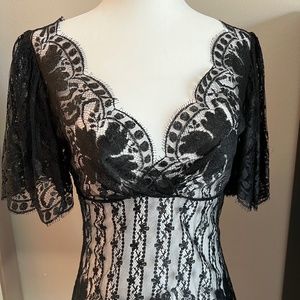 Authentic COLLETTE DINNIGAN French  Lace Top